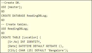 Transaction Log In SQL Server