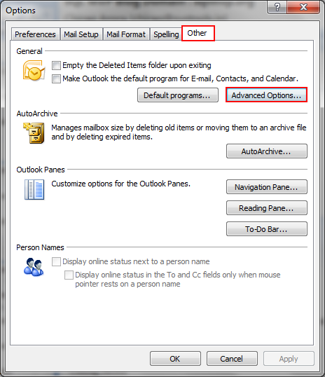 Kein .msg-Anhang in Outlook 2003 verfügbar