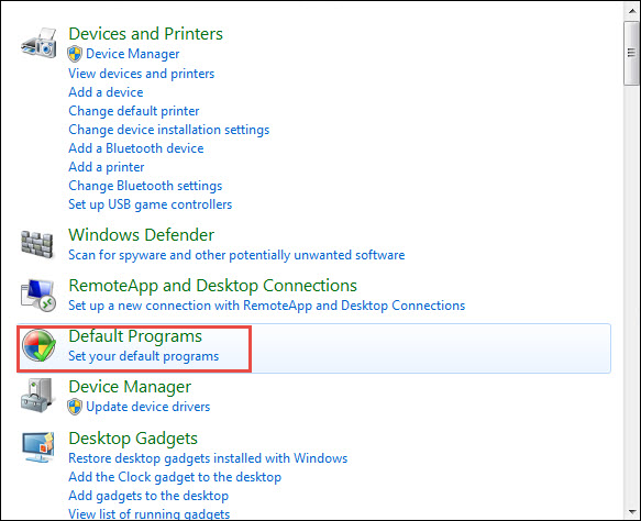 no default mail client windows 7 outtlook 2013