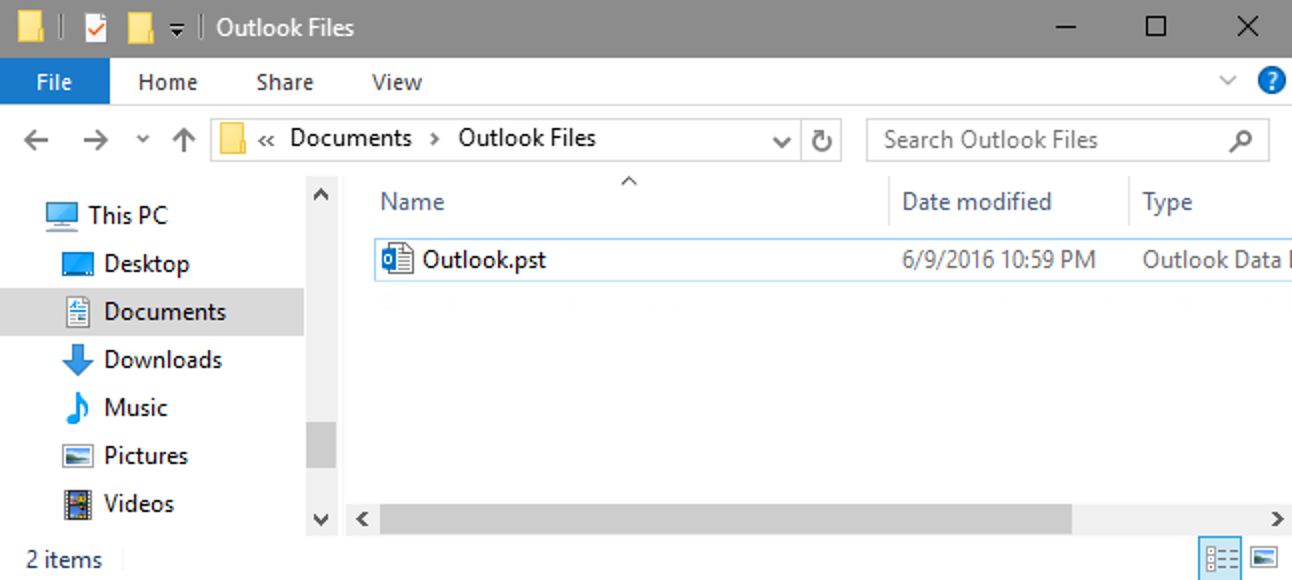 cannot open eml file in outlook 2016