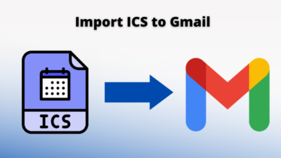 Import ICS to Gmail