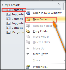 Merge Outlook PST contacts