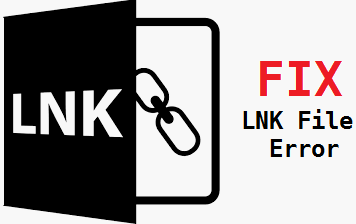 Fix LNK Error Using Registry Editor