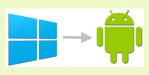 windows contacts to android