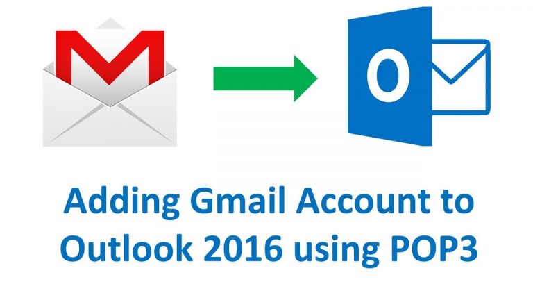 configure a gmail account on outlook for mac