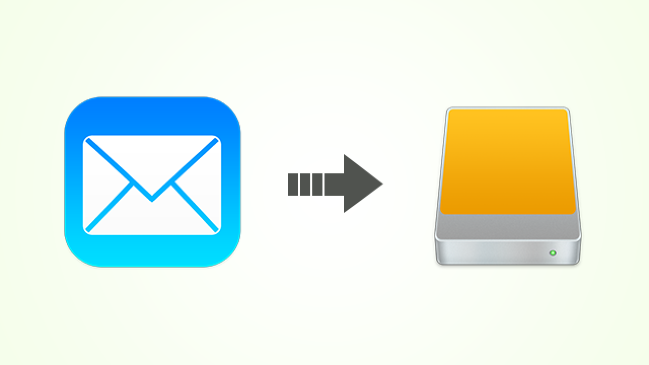 move emails onto flash drive outlook for mac 2011 and view later