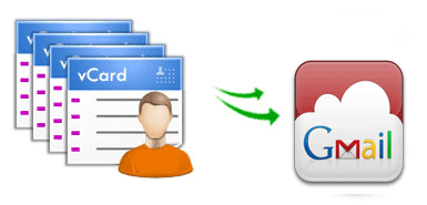 import multiple vCard files to Gmail-f
