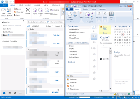 outlook live mail
