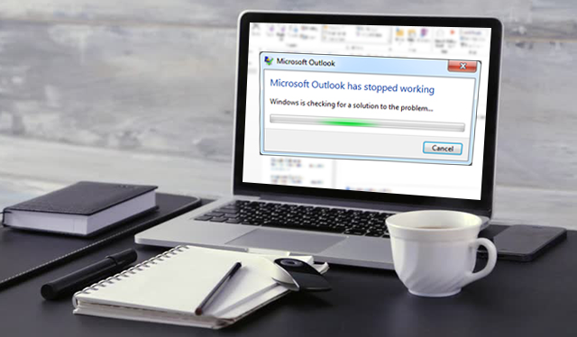 office 2016 outlook stops working