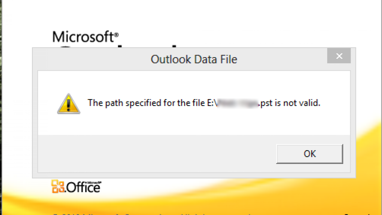 Could not find specified file. Path file.