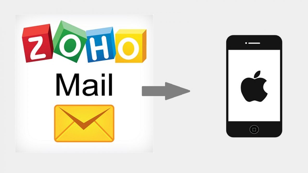 mail zoho outlook iphone