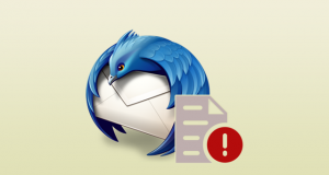 unable to open temporary file in thunderbird