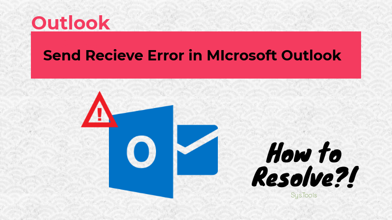 send receive error in outlook