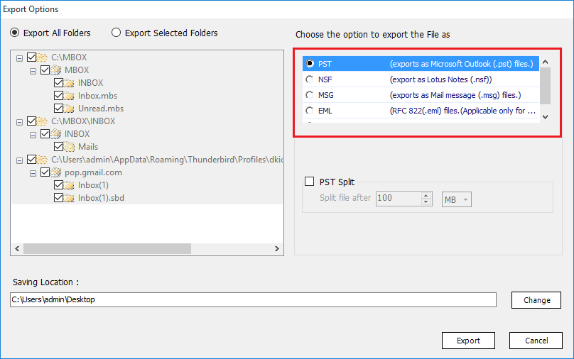 interface of converter