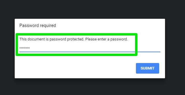 Is this password to enter