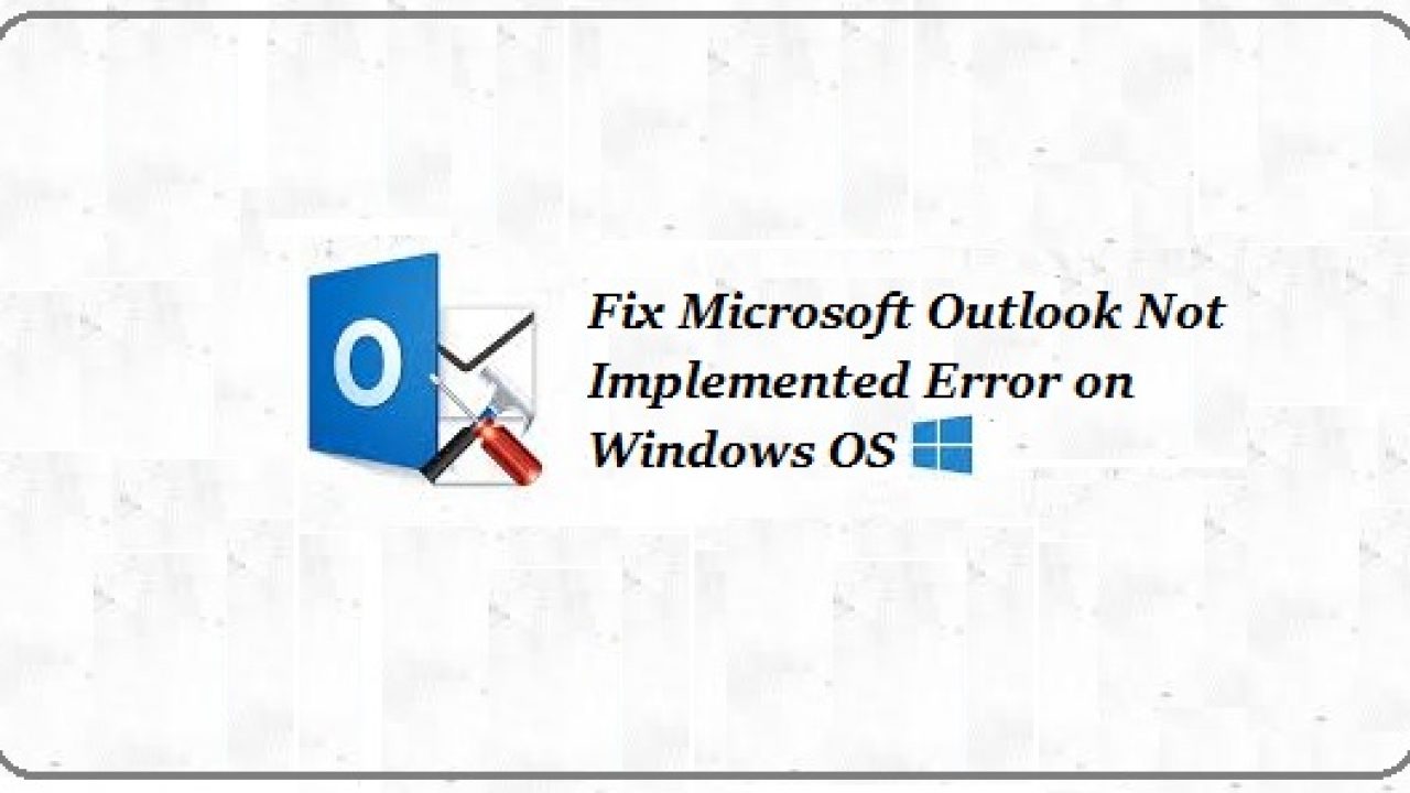 windows 10 microsoft outlook error