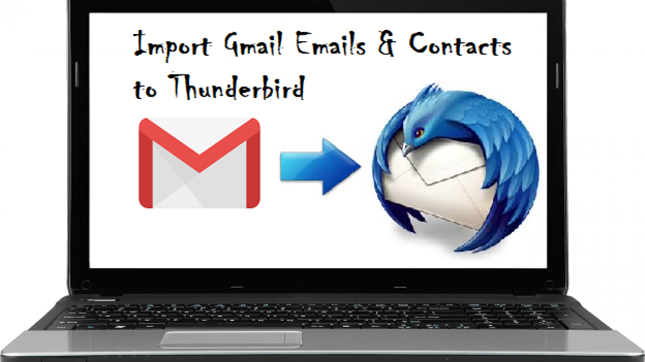 import contacts from thunderbird to gmail