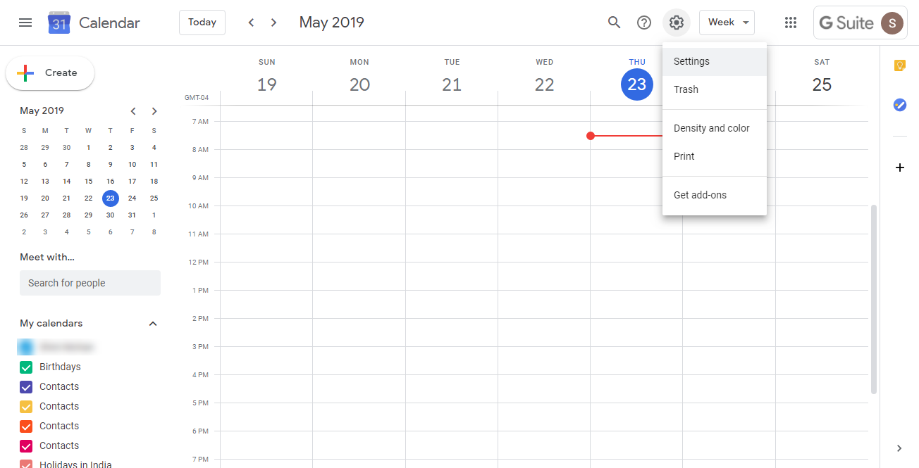 How to Merge Multiple Google Calendars for All G Suite User Account