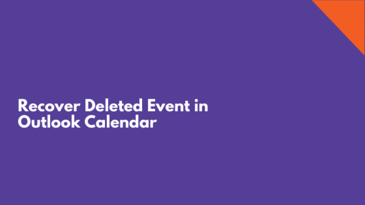 how to restore deleted meeting in outlook how to restore deleted meeting in outlook