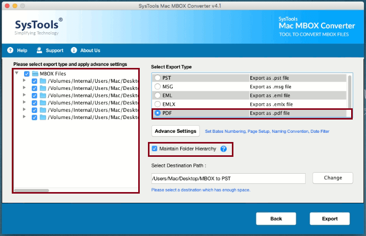 export mac mail to pdf