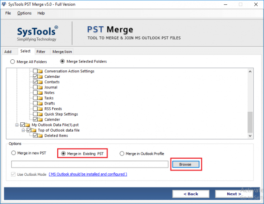 merge or delete duplicates in outlook