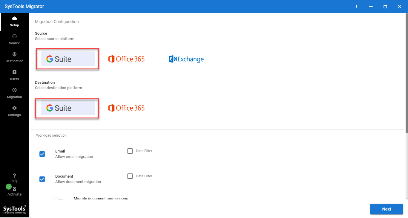 merge multiple G Suite accounts