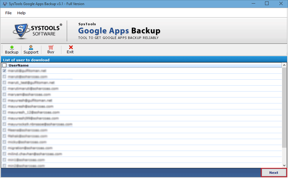 view csv list