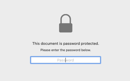 how to remove pdf password on mac