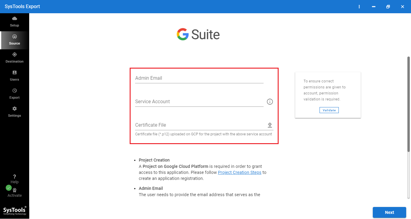 g suite export email to MBOX