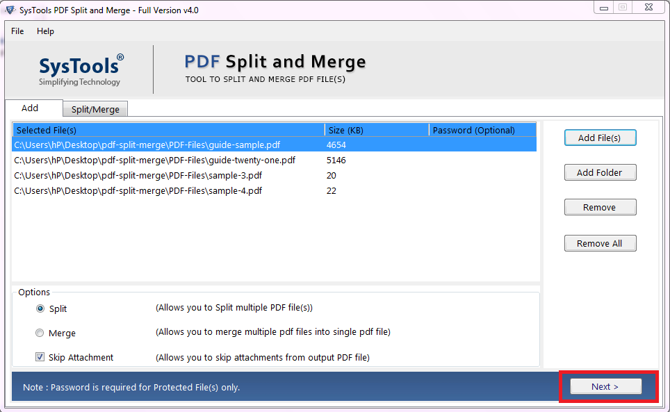 split PDF pages in half