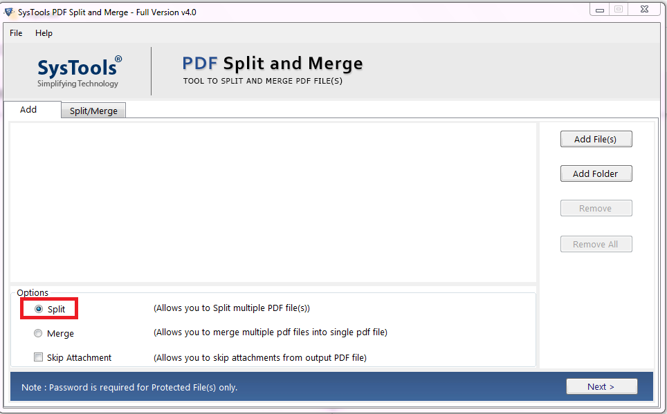 Split & Merge PDF