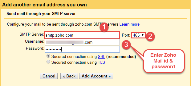 Migration von Zoho zu Gmail