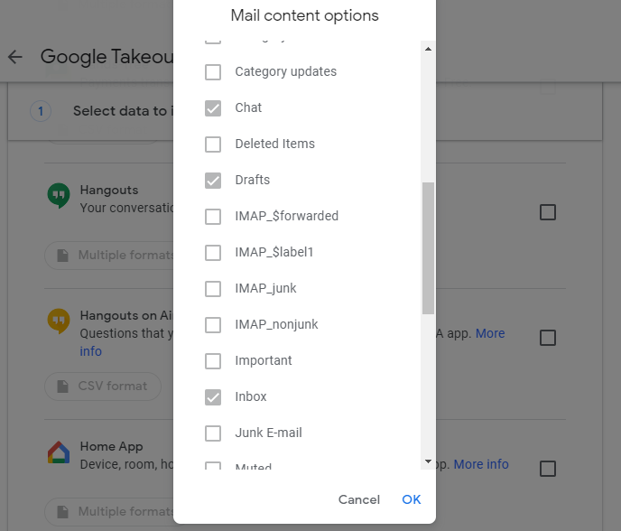 Export Selected Emails From Gmail