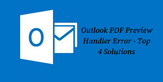 pdf preview handler for vista error outlook