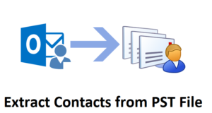 Extract Contacts from PST File Without Outlook