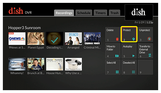 how do i recover deleted dvr recordings