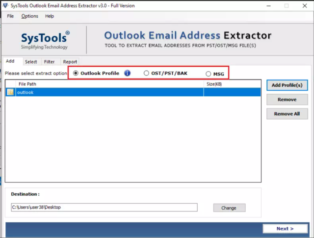 copy email addresses from outlook calendar invite