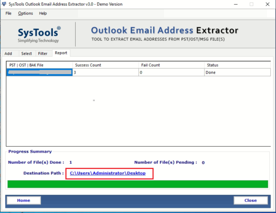 extract email addresses from website