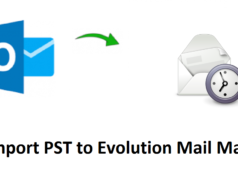 Import PST to Evolution Mail Mac