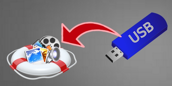 How to get files back after formatting USB