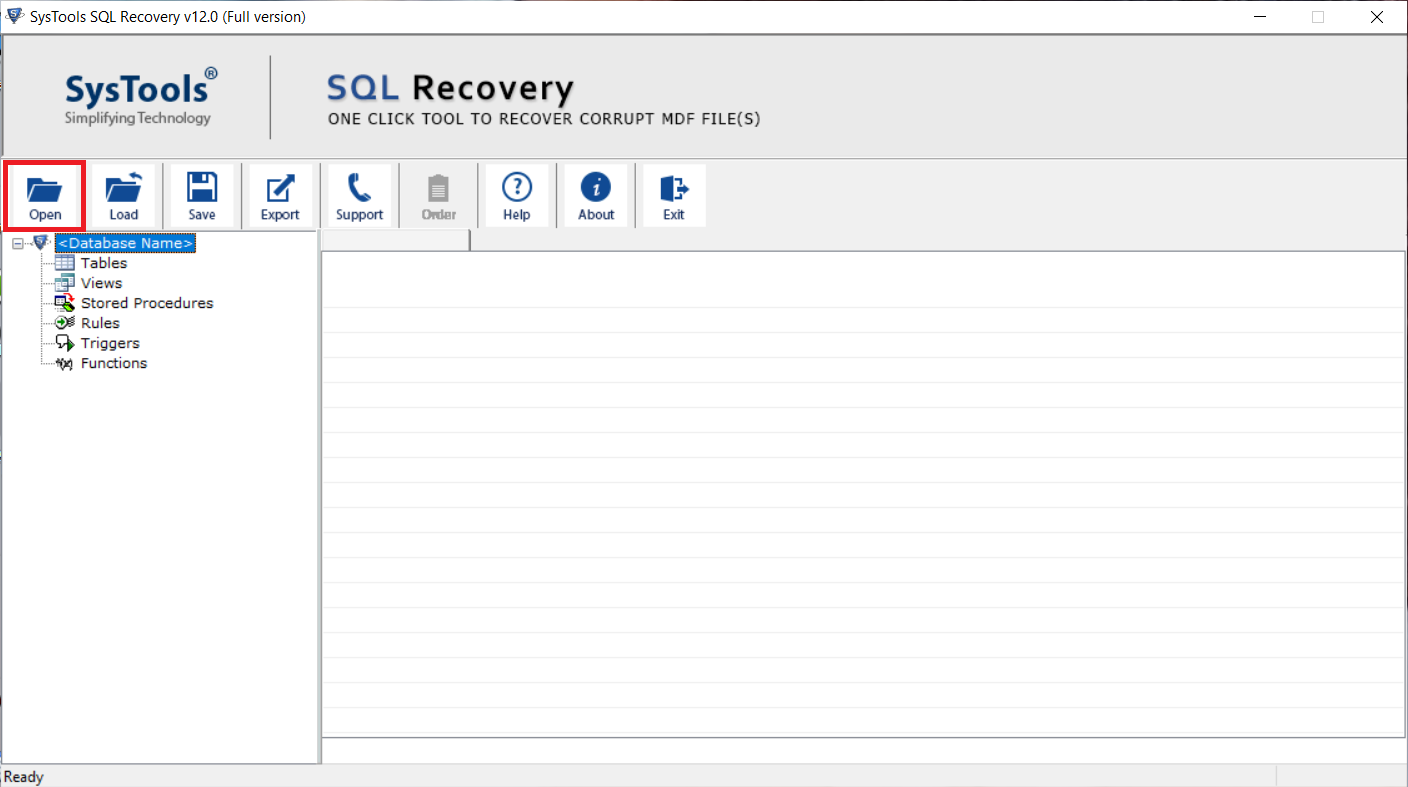 Launch tool to SQL Server export to CSV