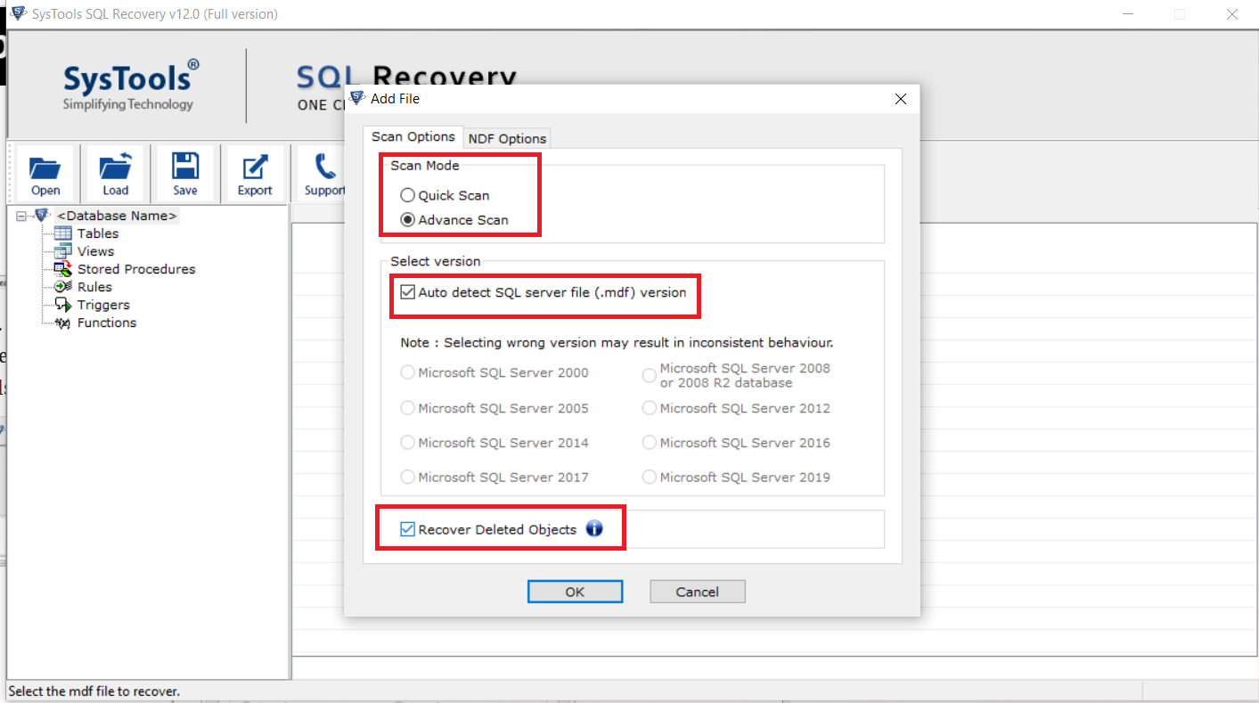 Restore Database in SQL Server