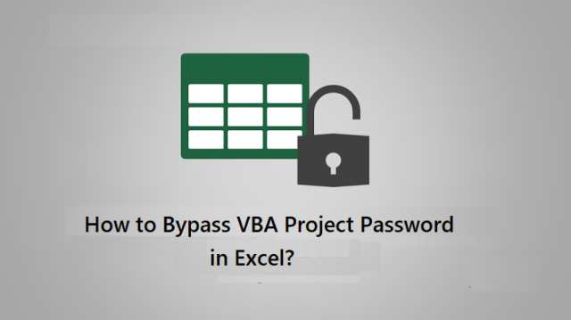 how to bypass password vba project excel