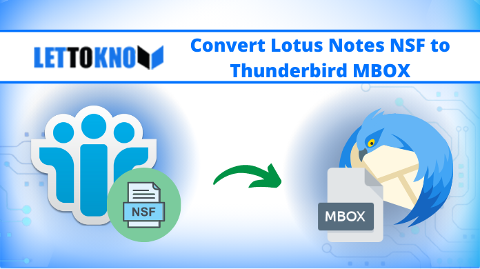 Convert Lotus Notes NSF to Thunderbird