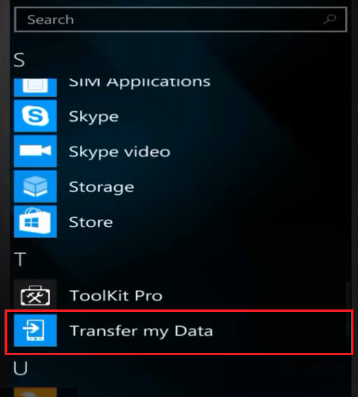Open My Data Transfer
