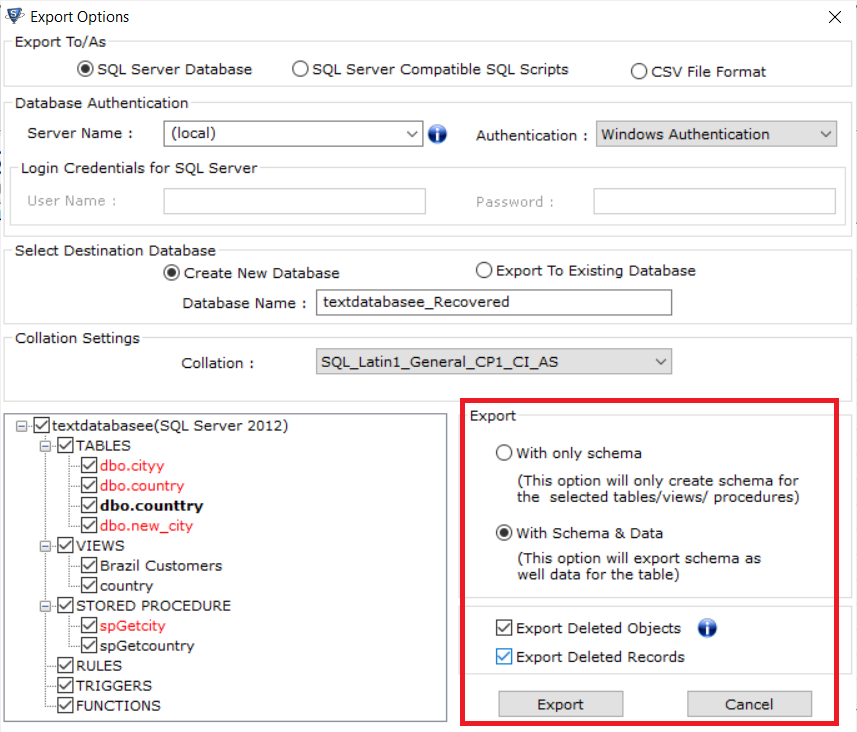 SQL Database