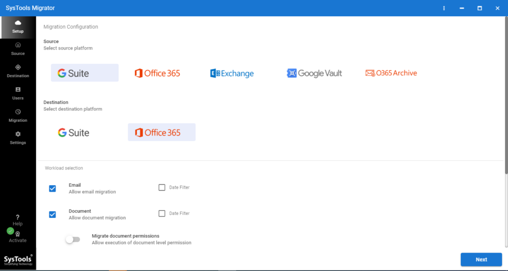 google workspace to office 365