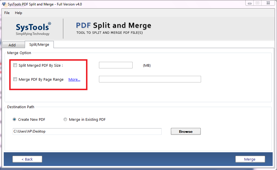 merge different pdf files in one pdf file