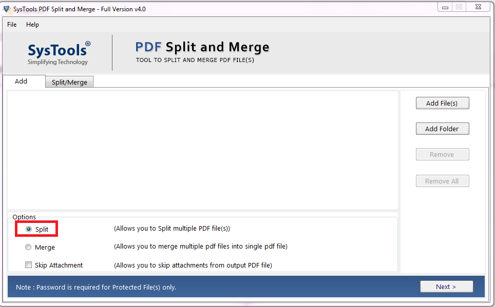 split pdf pages offline