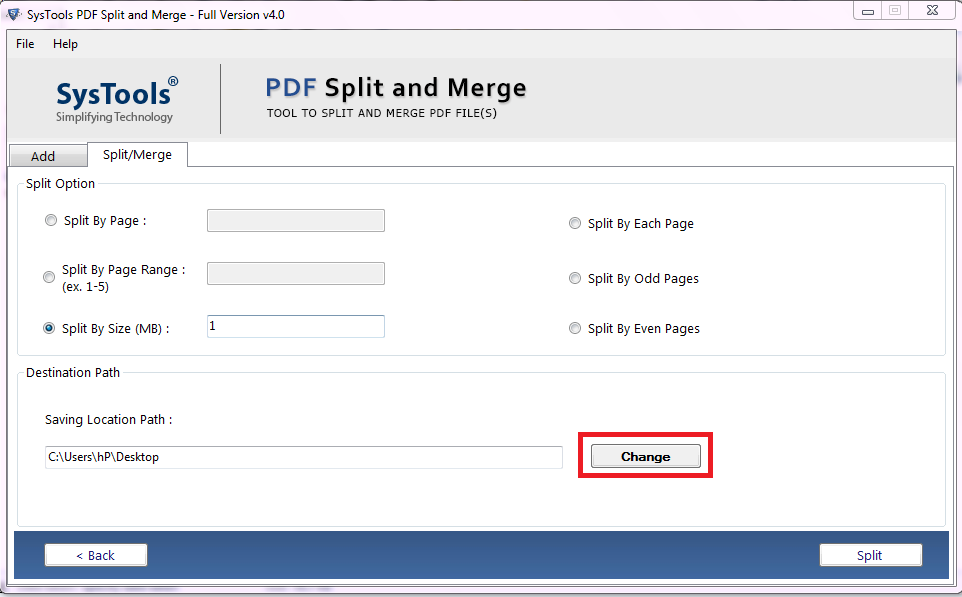 Split PDF Document Into Separate Files